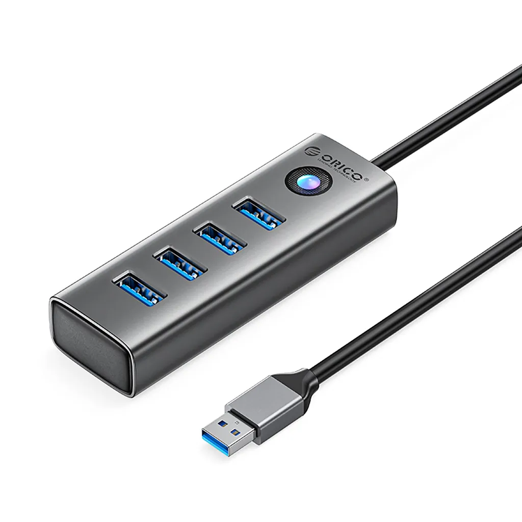 Orico USB-A Hub 4x USB-A 3.0 - Grå, bild 4