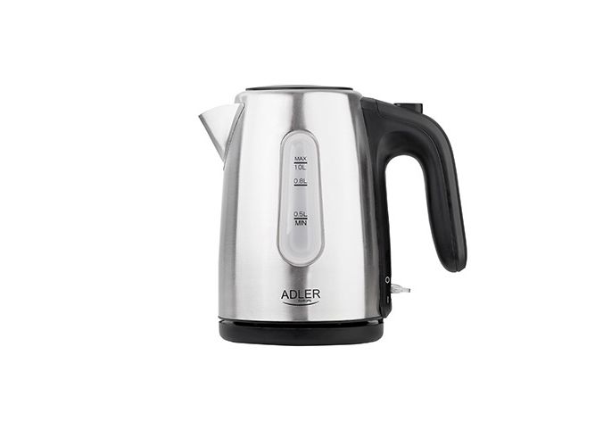 Adler AD 1273 vattenkokare 1200 W 1 L, rostfritt stål