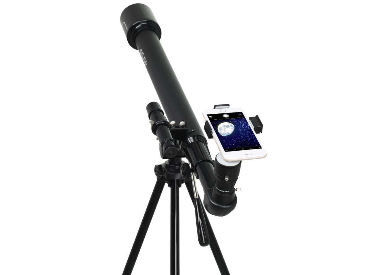 Eastcolight 525x Galaxy Tracker 525 teleskop, 50 mm öppning, mobiladapter