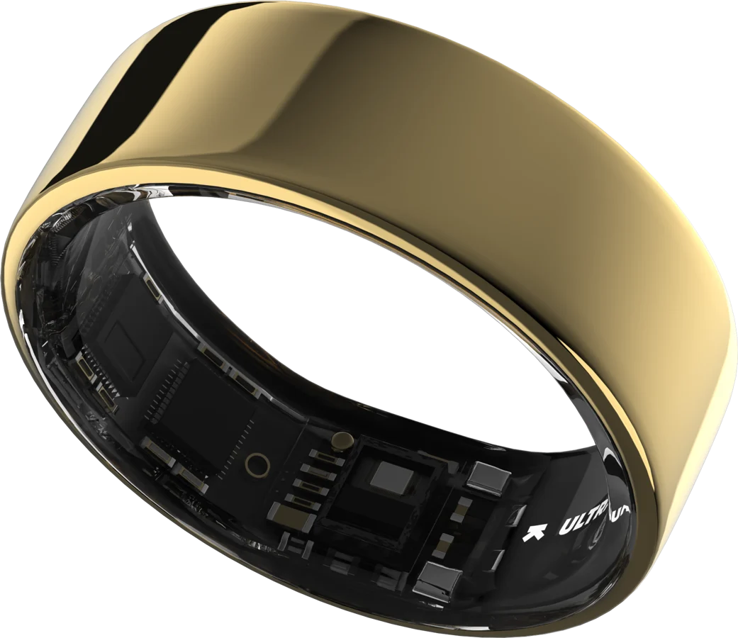 Ultrahuman Ring AIR smart ring, size-09, Bionic Gold