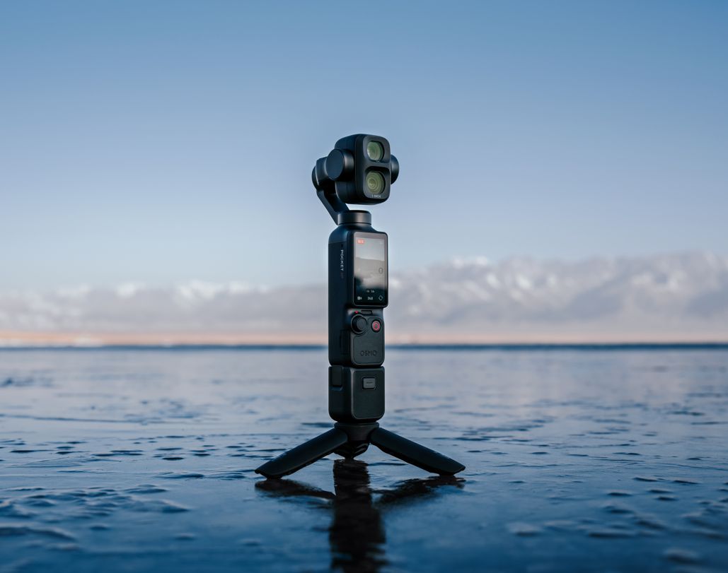 DJI Osmo Pocket 4P Vlog Combo gimbalkamera, svart, bild 5
