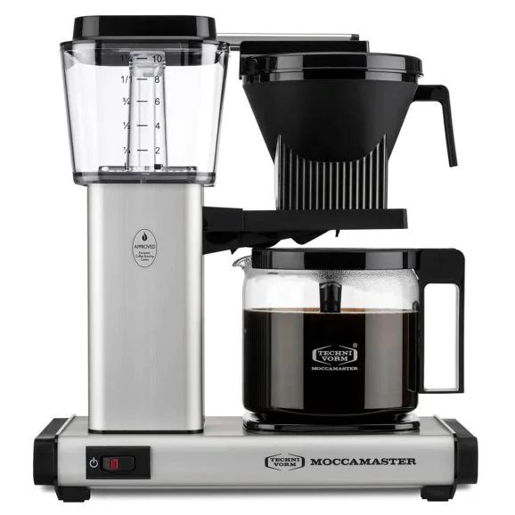Moccamaster One Switch kaffebryggare, matt silver, bild 2