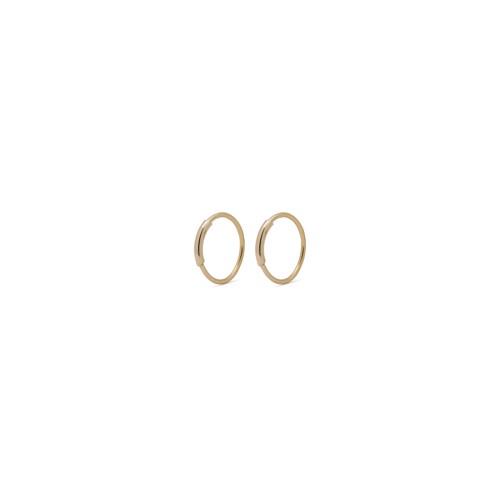 PILGRIM - RAQUEL Mini Hoop Earrings - Gold Plated - 10 mm