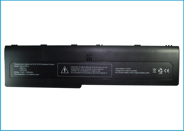 Batteri till Bärbar dator för ECS G730, Green 732, bild 4