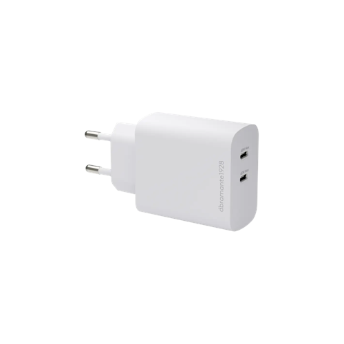 Dbramante1928 - EU Wall Charger - 2xUSB-C 45W - White