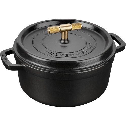 Staub - Buster + Punch Cocotte - Black - 24 cm