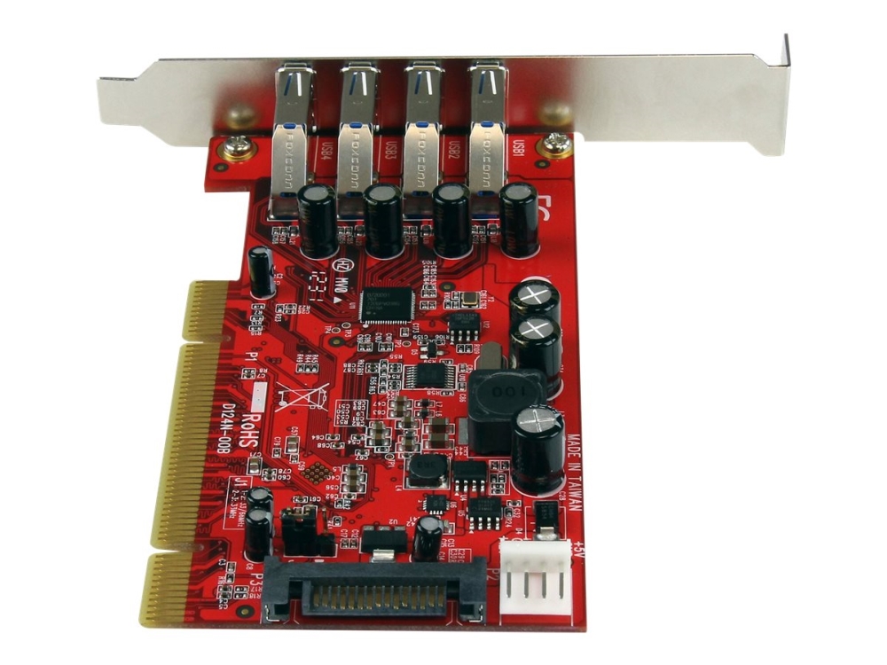 StarTech.com 4 Port PCI SuperSpeed USB 3.0 Adapter Ca