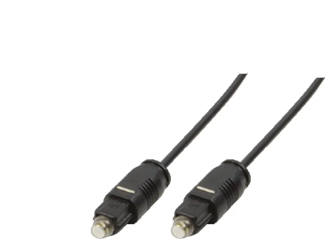 LogiLink Toslink - Toslink, 5m, TOSLINK, Hanstik, TOSLINK, Hanstik, 5 m, Sort