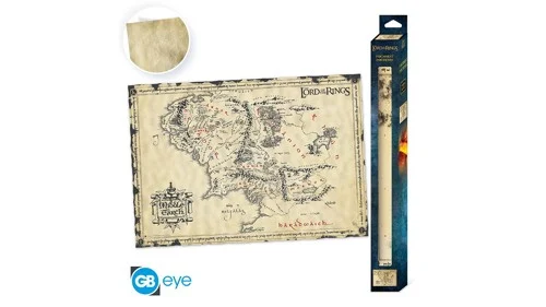 Lord of the Rings Middle Earth Parchment poster, bild 3