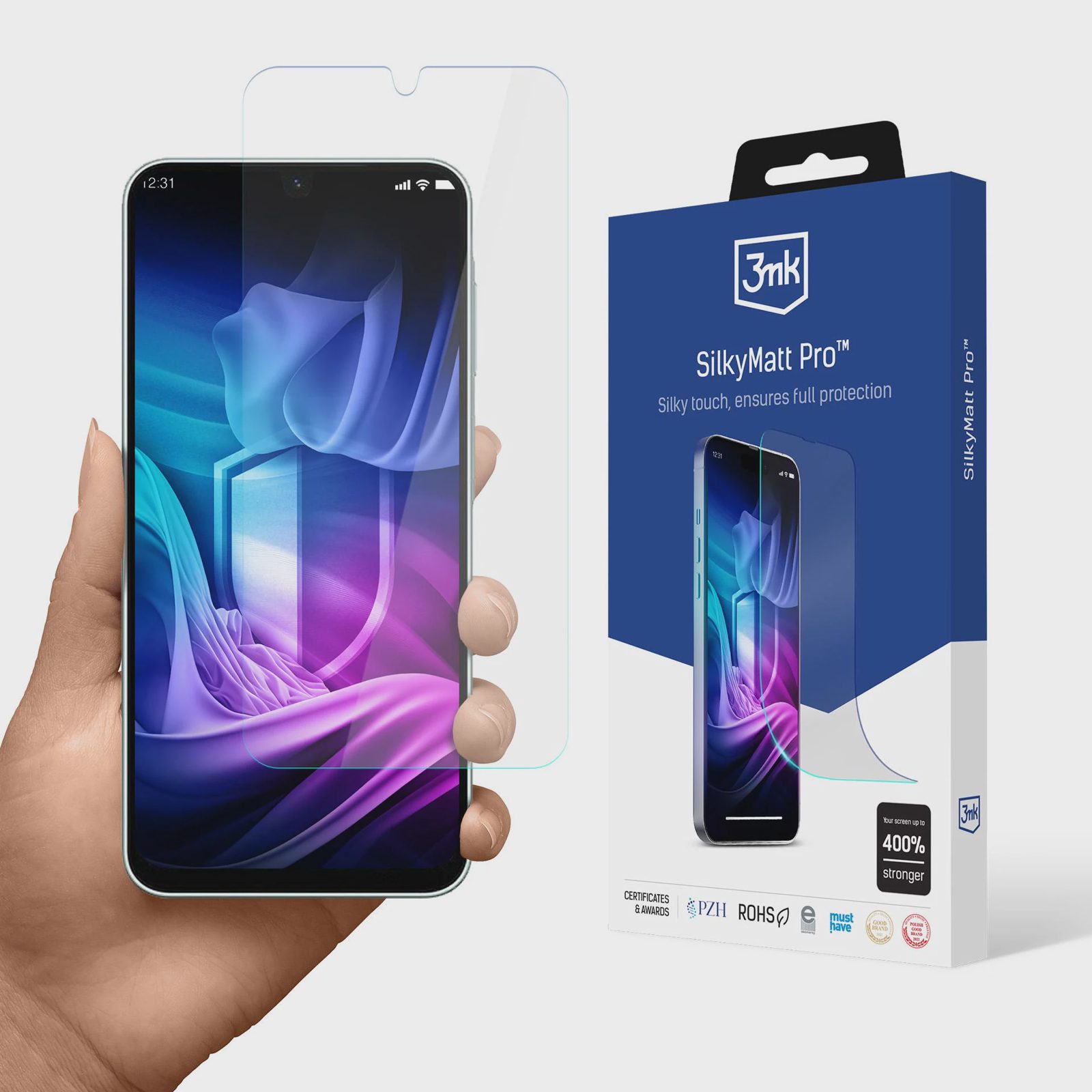3mk SilkyMatt Pro™ matt skärmskyddsfilm för Samsung Galaxy A27 5G