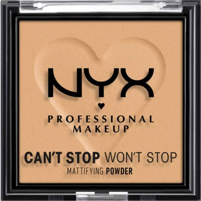 NYX PROFESSIONAL MAKEUP Can’t Stop Won’t Stop Mattifying Powder Golden