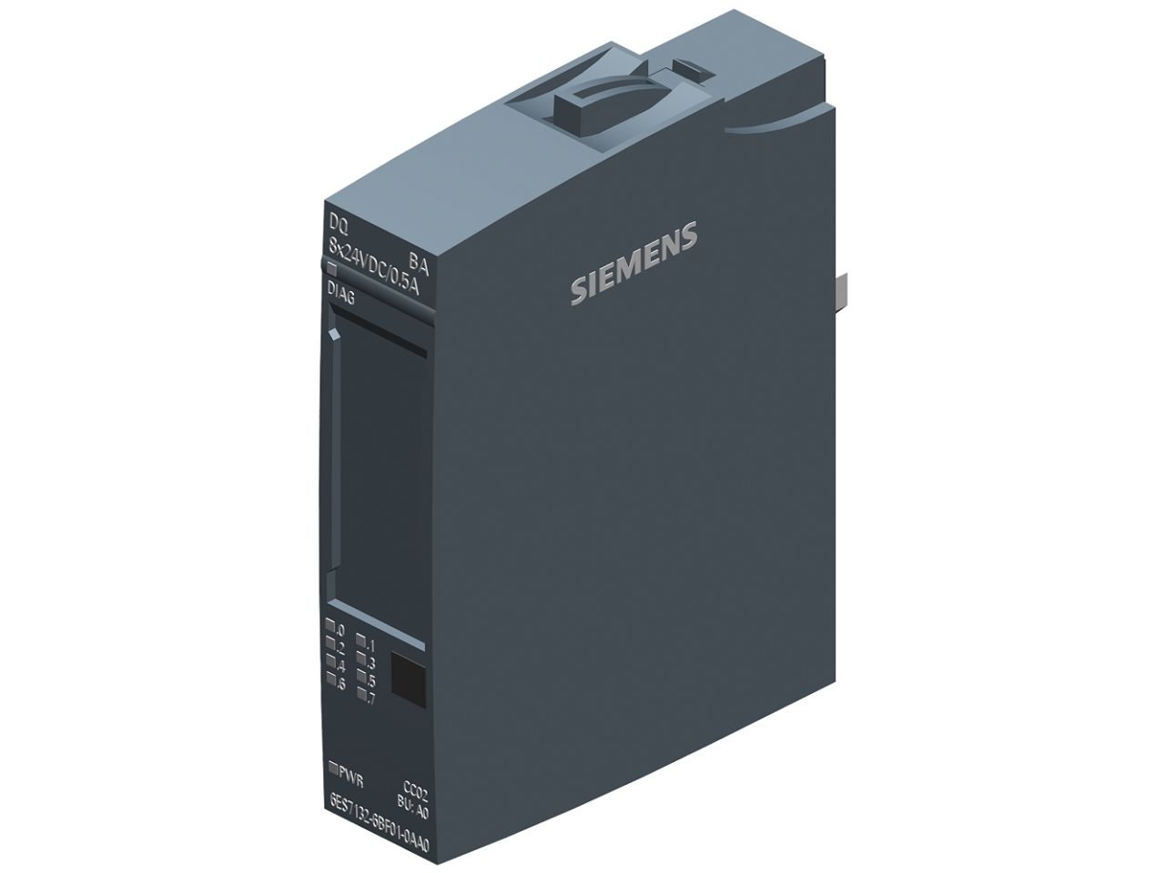 Siemens 6ES7132-6BF01-0AA0, inomhus, 0,5 A, IP20, Multifärg, CE, RoHS, REACH, 73 mm