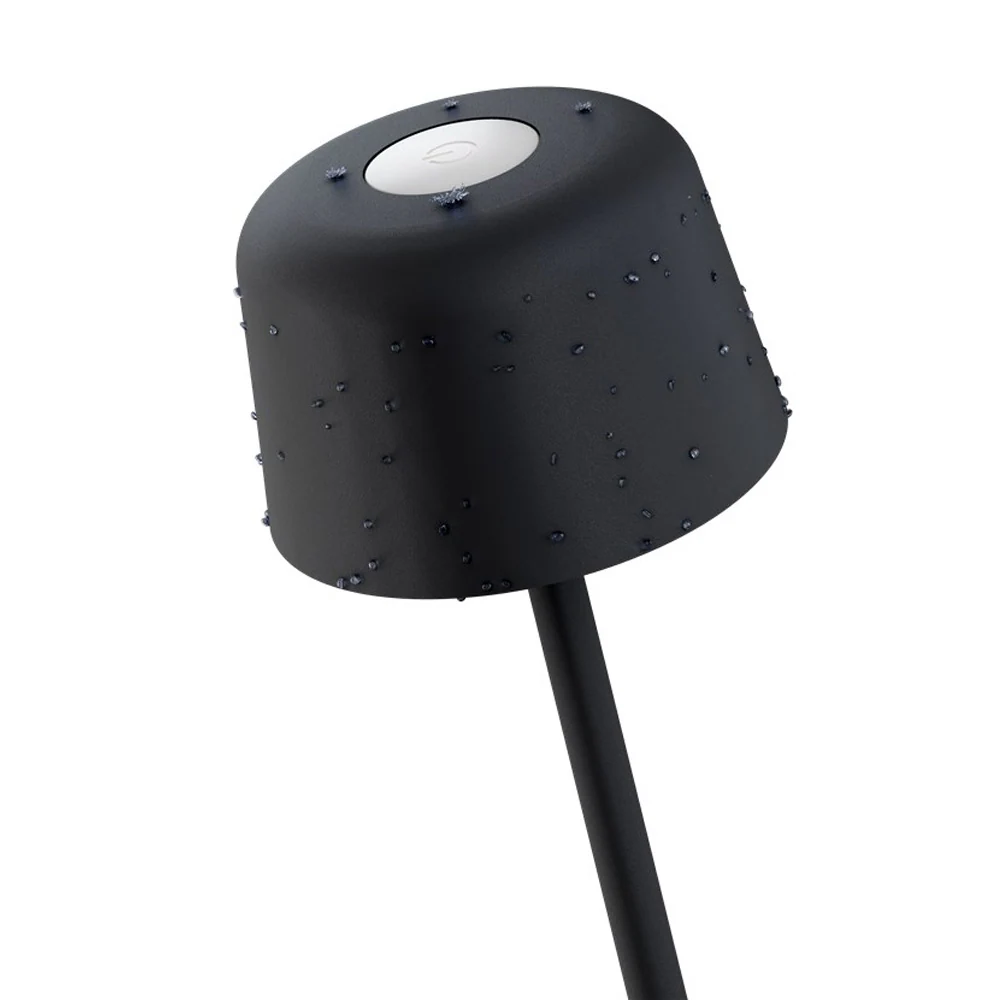 Trådlös LED-bordslampa 25 cm Svart, bild 5