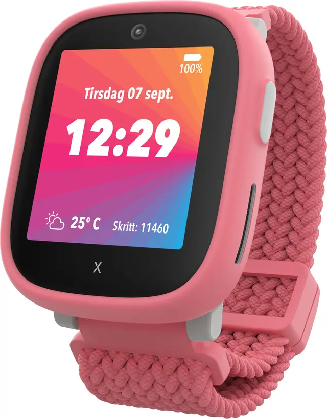 Xplora X6 Play eSIM mobilklocka för barn, rosa