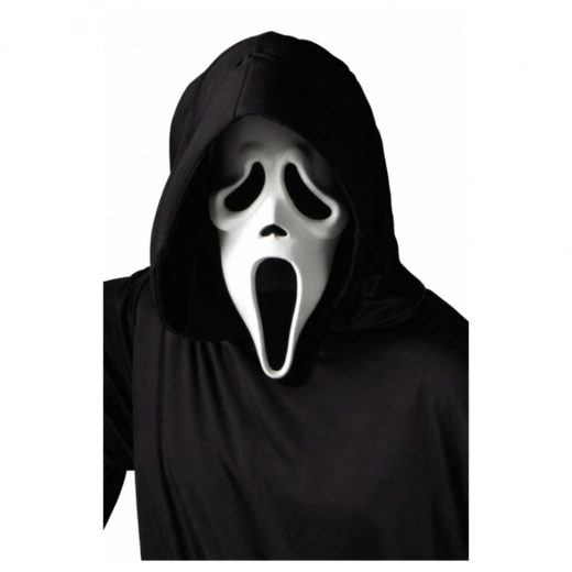 Ghost Face Mask med Huva