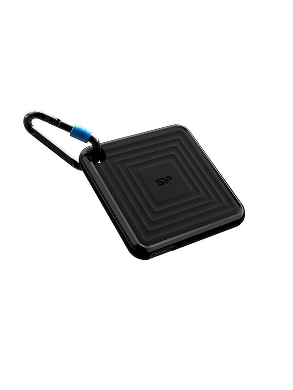 Silicon Power PC60 Portable SSD - 256GB - Svart - Extern SSD - USB 3.2 Gen 2