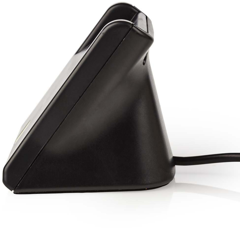 Nedis Smartcard-läsare - USB 2.0 - Skrivbordsmodell - Svart