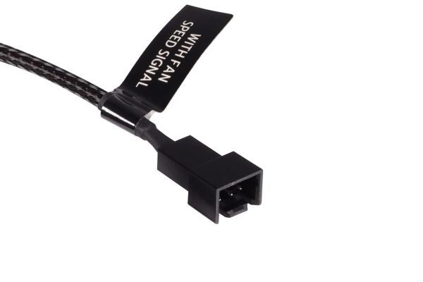 Alphacool 18696, RGB-splitterkabel, Plast, Svart, 3-stift, 600 mm, 1 styck