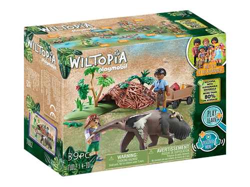 PLAYMOBIL - Wiltopia – Myrsloksvård (71012), bild 2
