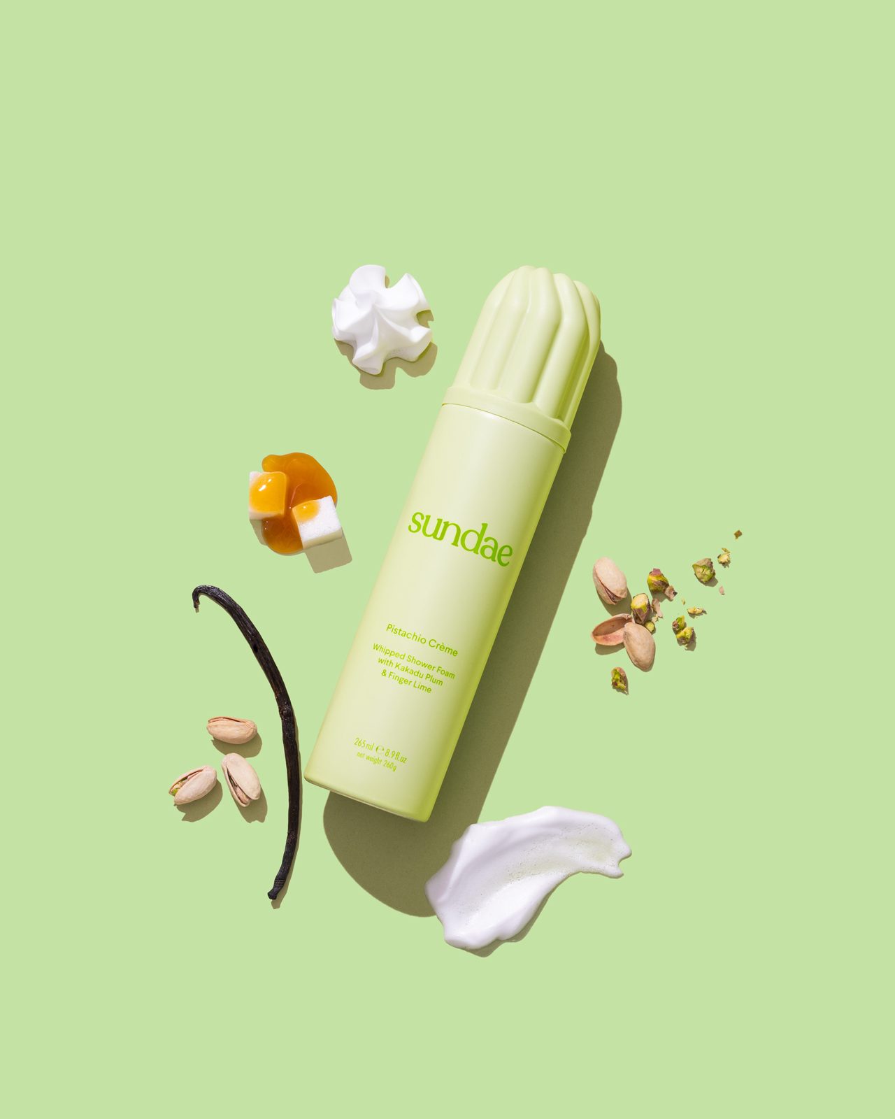 Sundae Pistachio Creme Whipped Shower Foam 265 ml, bild 2
