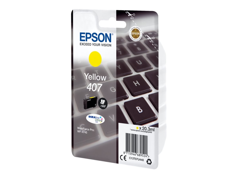 Epson WF-4745 bläckpatron, gul