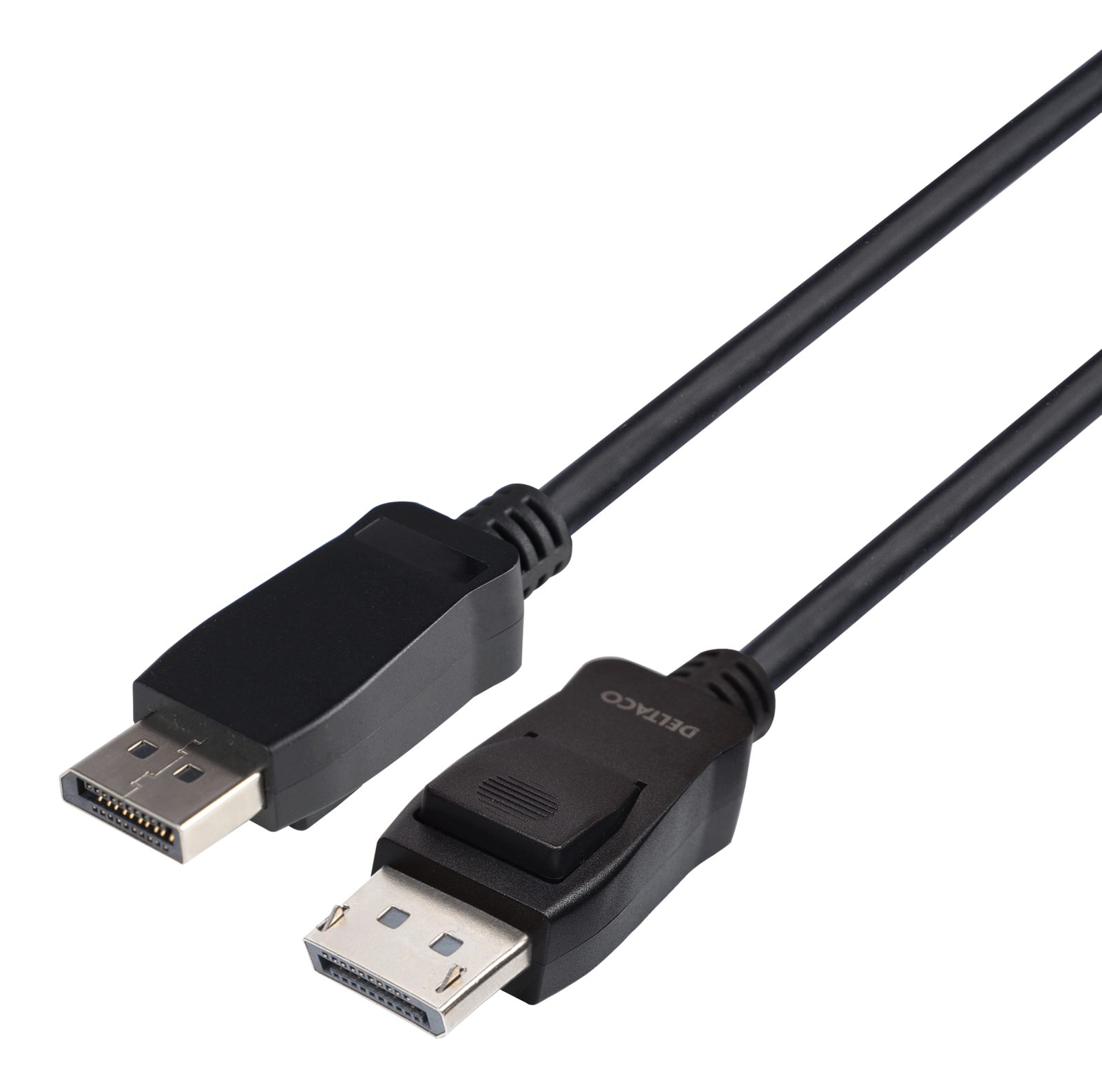 Deltaco LSZH DisplayPort Kabel 8K Svart (3 meter), bild 3