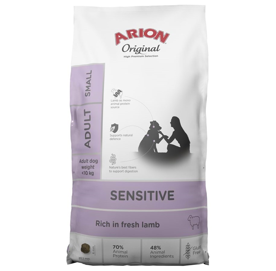 ARION Original Sensitive Small torrfoder för hund lamm mono 7 kg, bild 2