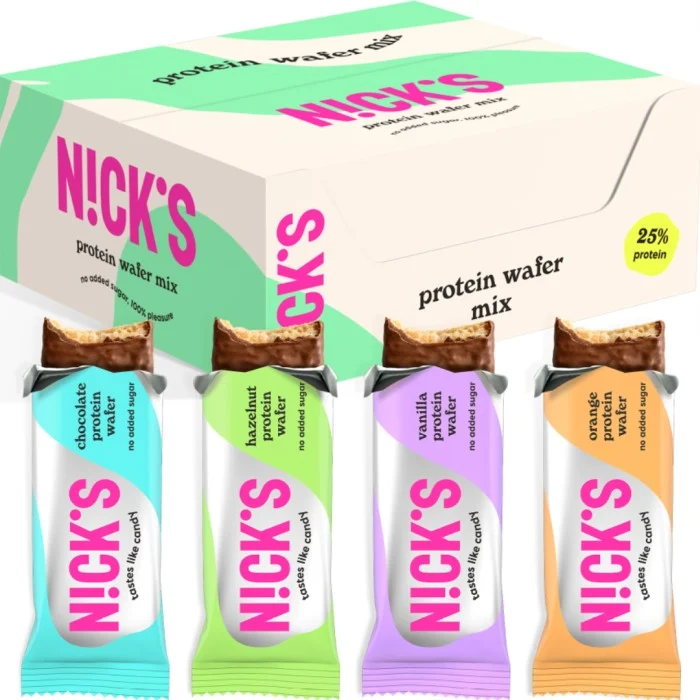 Nicks Protein wafer mix 9 st