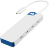 HyperDrive Flex 4 Port USB-C Hub - Blå/Vit