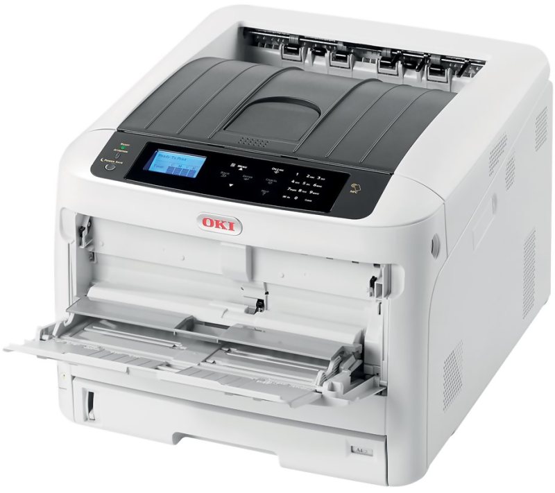 OKI C824dn, A3, 1200x600 dpi färglaser, 26/26 ppm, duplex, AirPrint, USB/LAN