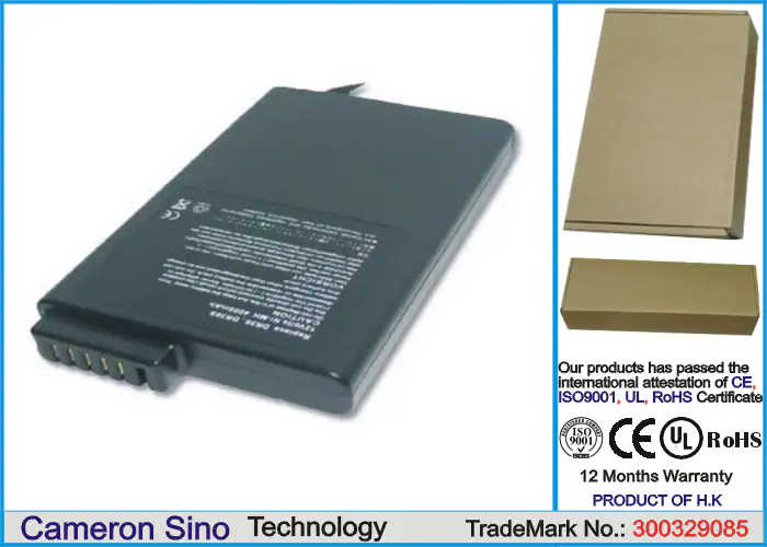 Batteri till Laptop, Bärbar dator för eMachines E-Slate 400K, E-Slate 450K