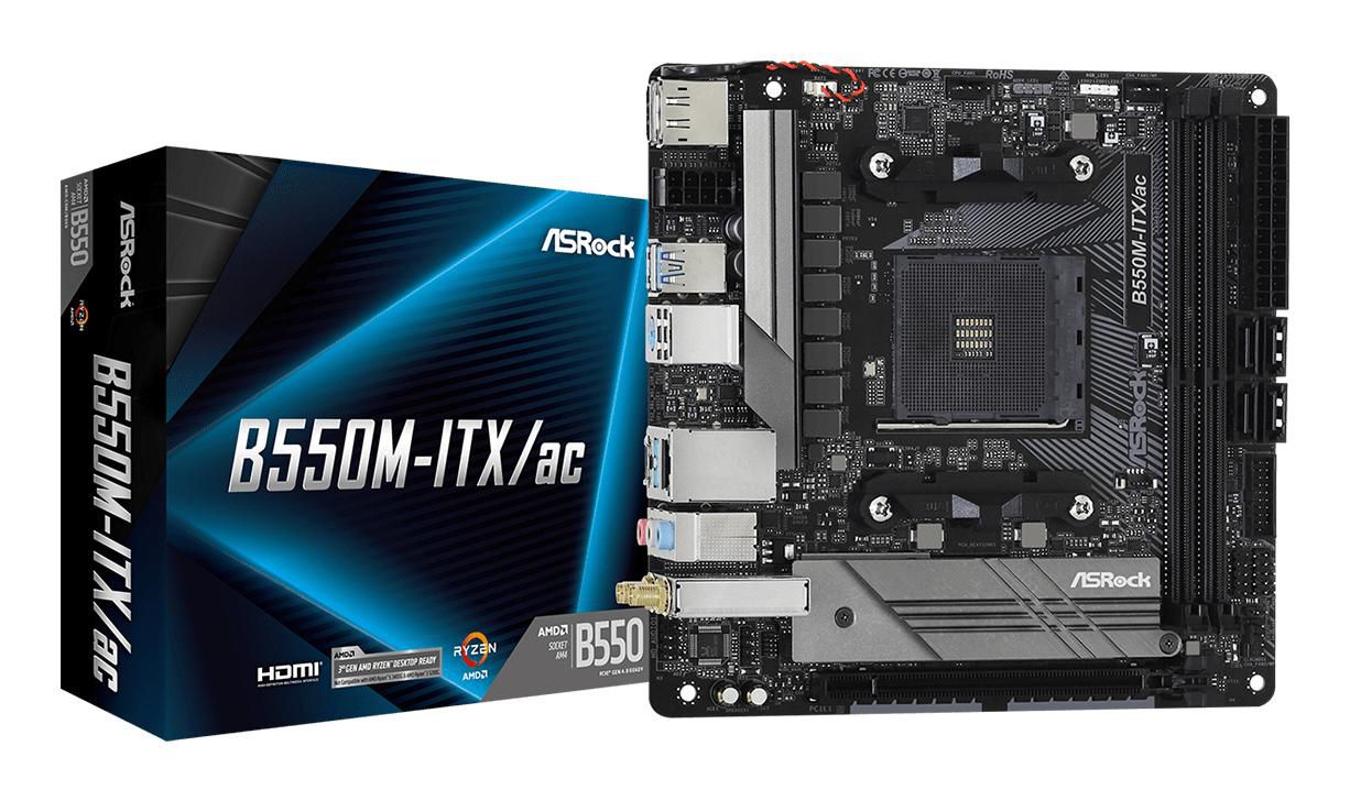 ASRock B550M-ITX/ac, bild 4