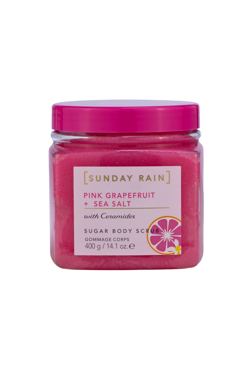 Sunday Rain Pink Grapefruit & Sea Salt Body Scrub 265g