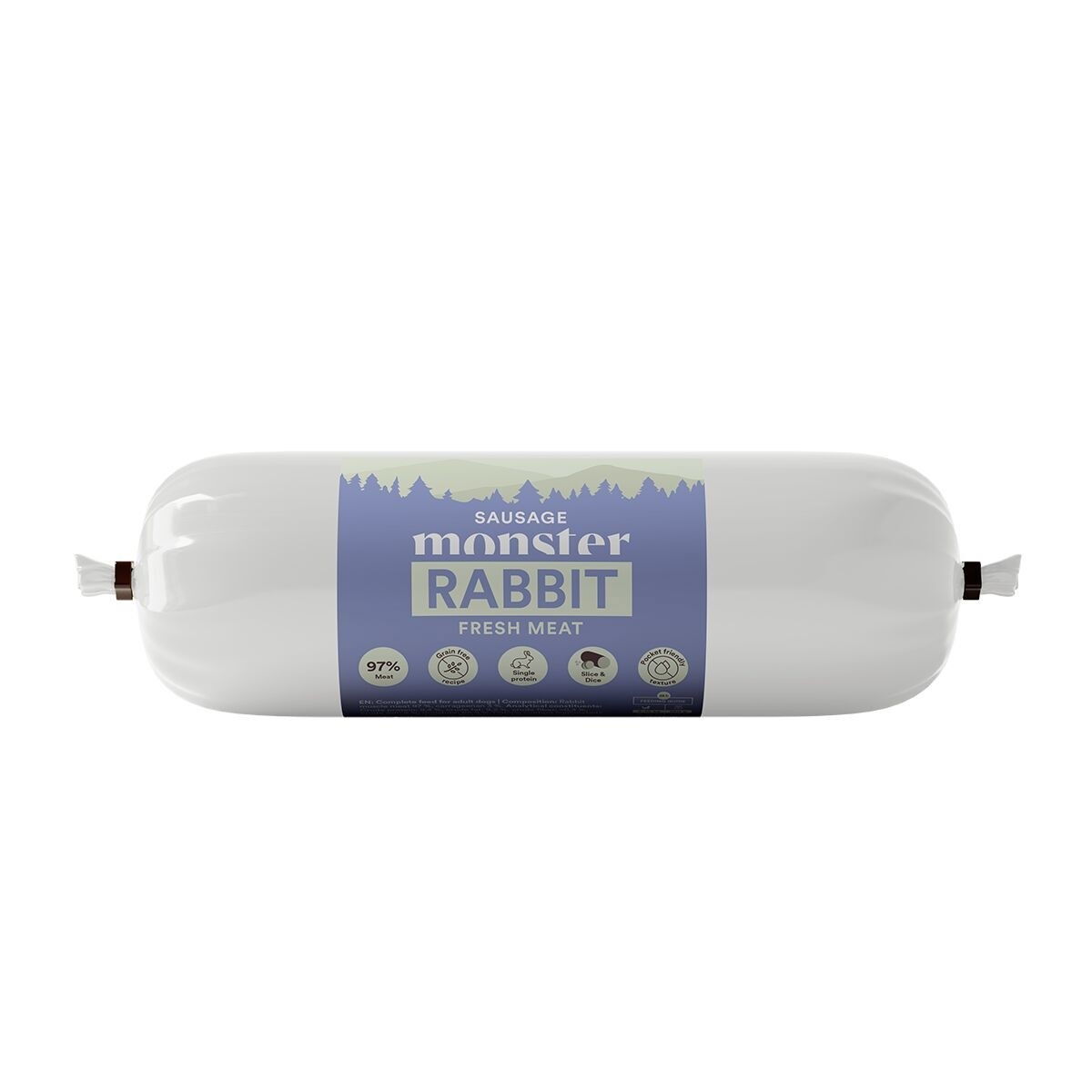 Monster Dog Sausage Rabbit 400g