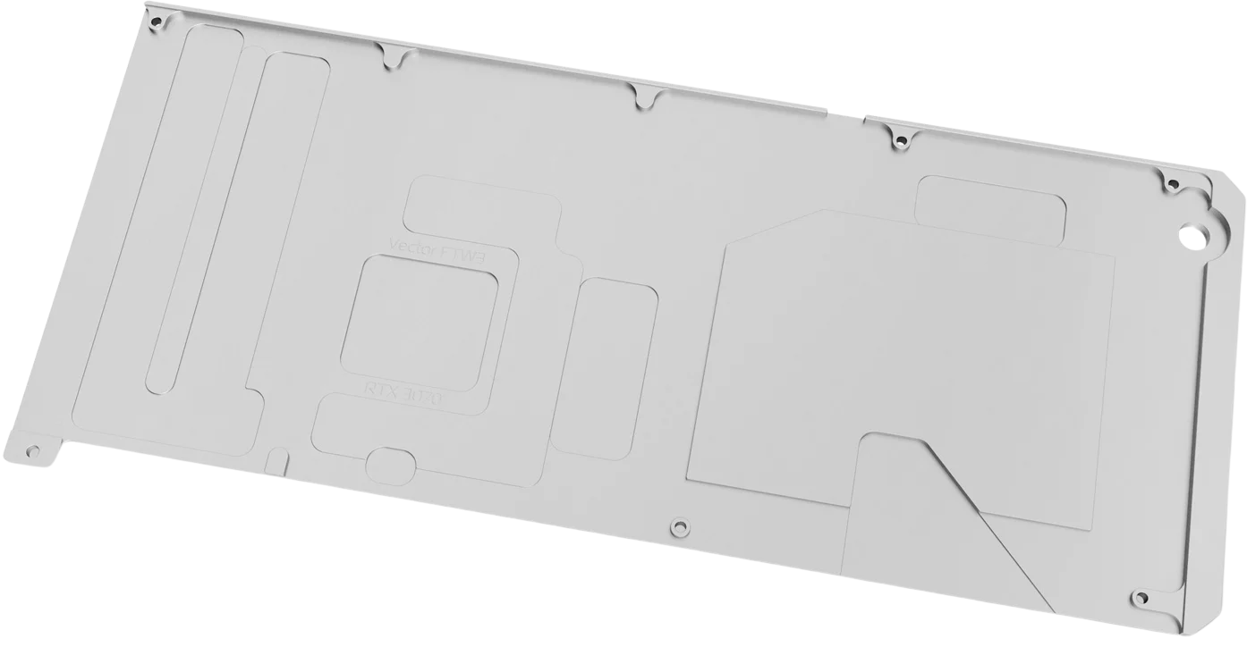 EK-Quantum Vector FTW3 RTX 3070 Backplate - Nickel