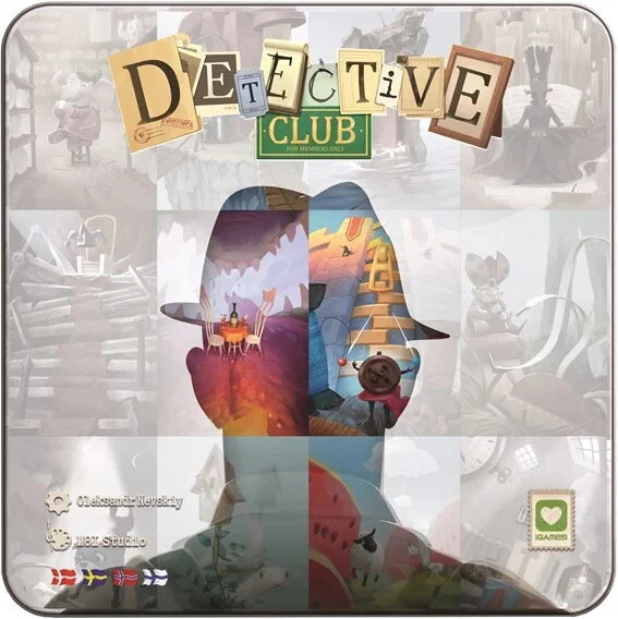 Detective Club (Nordisk) - Plåtask, bild 5