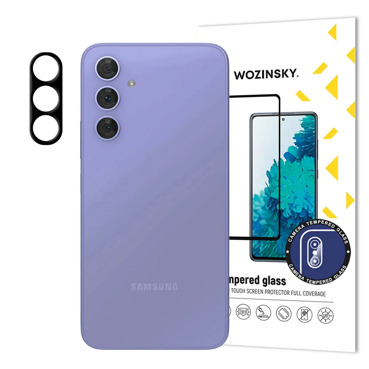 Wozinsky Full Camera Glass härdat glas för hela kameran på Samsung Galaxy S25 Edge