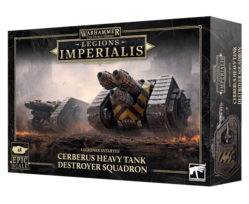 Legions Imperialis: Cerberus Heavy Tank Destroyer Squadron