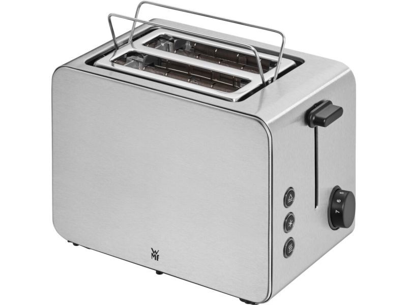 WMF Stelio 0414210011, 2 skivor, Rostfritt stål, Rostfritt stål, 1000 W, 1 m, 281 mm