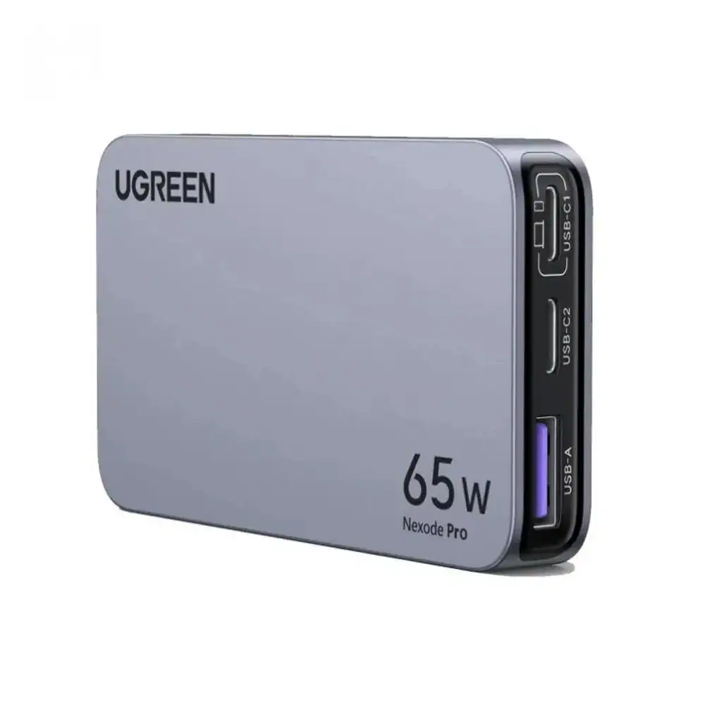 UGREEN Nexode Pro 65W 3 portar Ultra slim GaN-laddare, bild 2