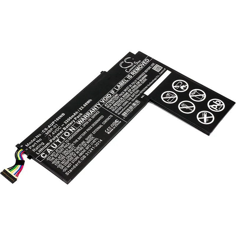 Batteri till Notebook, Bärbar dator för Asus Transformer AiO P1801, P1801-B037K