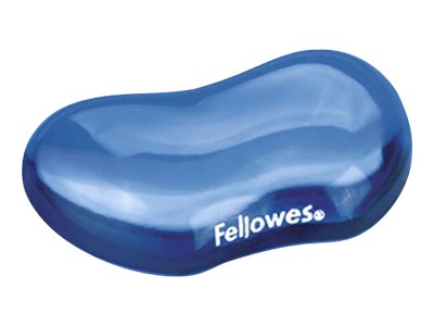 Fellowes Gel Crystal Flex - Handledskudde - blå