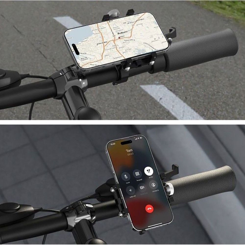 Tech-Protect V1 universalhållare för cykeltelefon - svart, bild 5