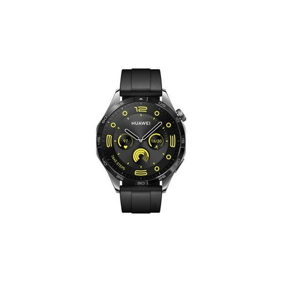 HUAWEI WATCH GT 4 46 mm smartwatch, svart, bild 2