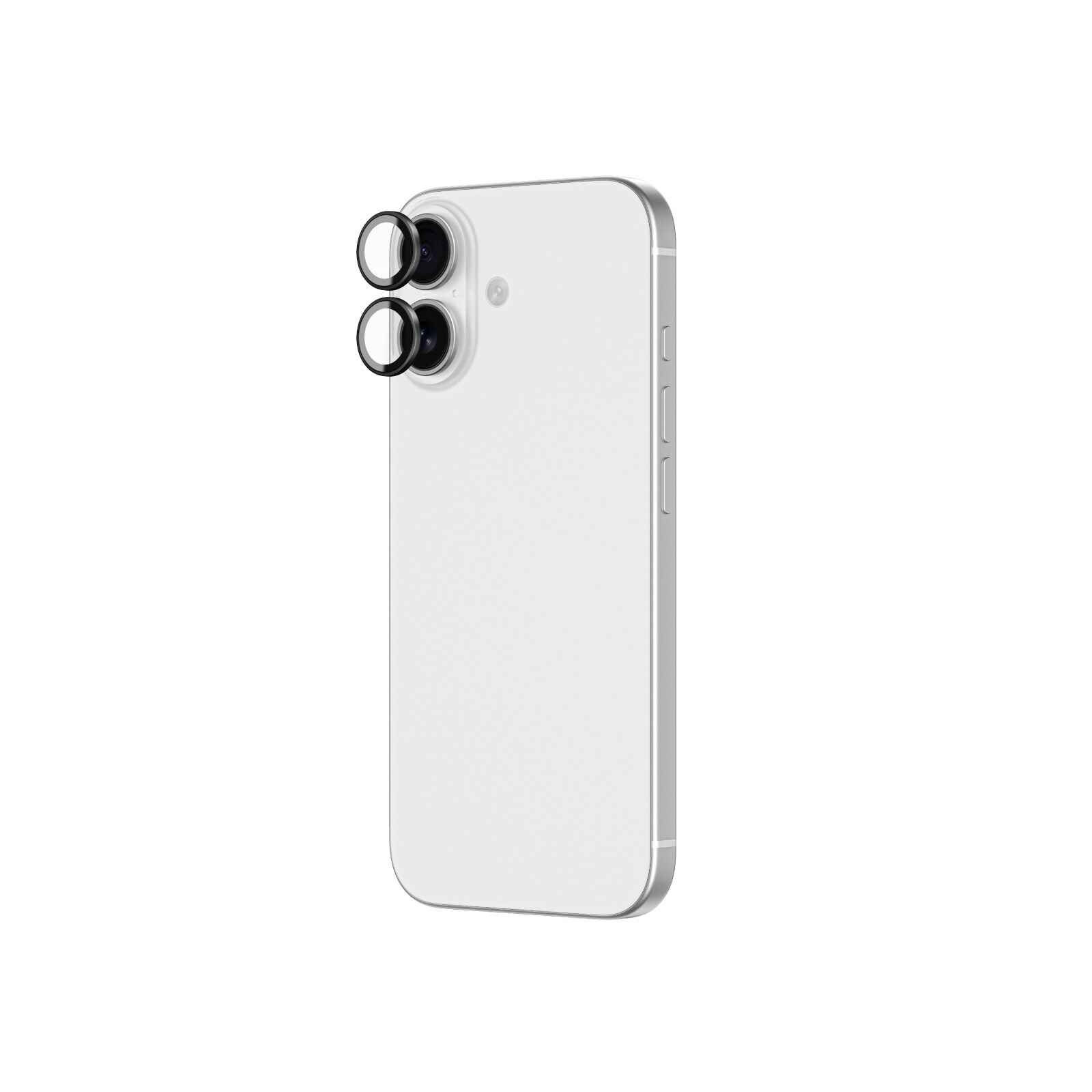 AmazingThing Linsglas för iPhone 17 med svart aluminiumram, bild 3