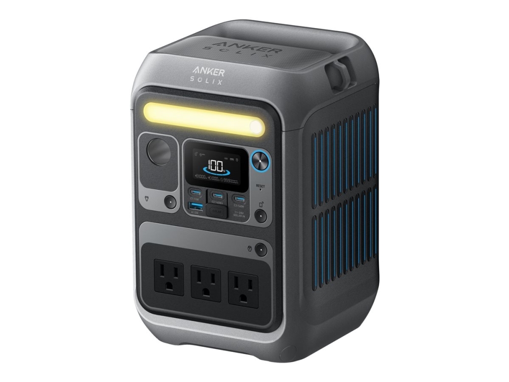 Anker SOLIX C300X portabel kraftstation 288 Wh 300 Watt + PS60 60 W solpanel