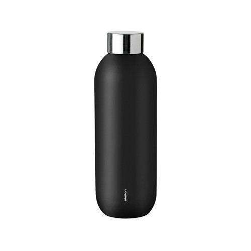 Stelton - Keep Cool Termosflaska 0,6 L (Svart)