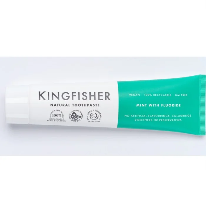 Kingfisher Mint med fluor 100 ml