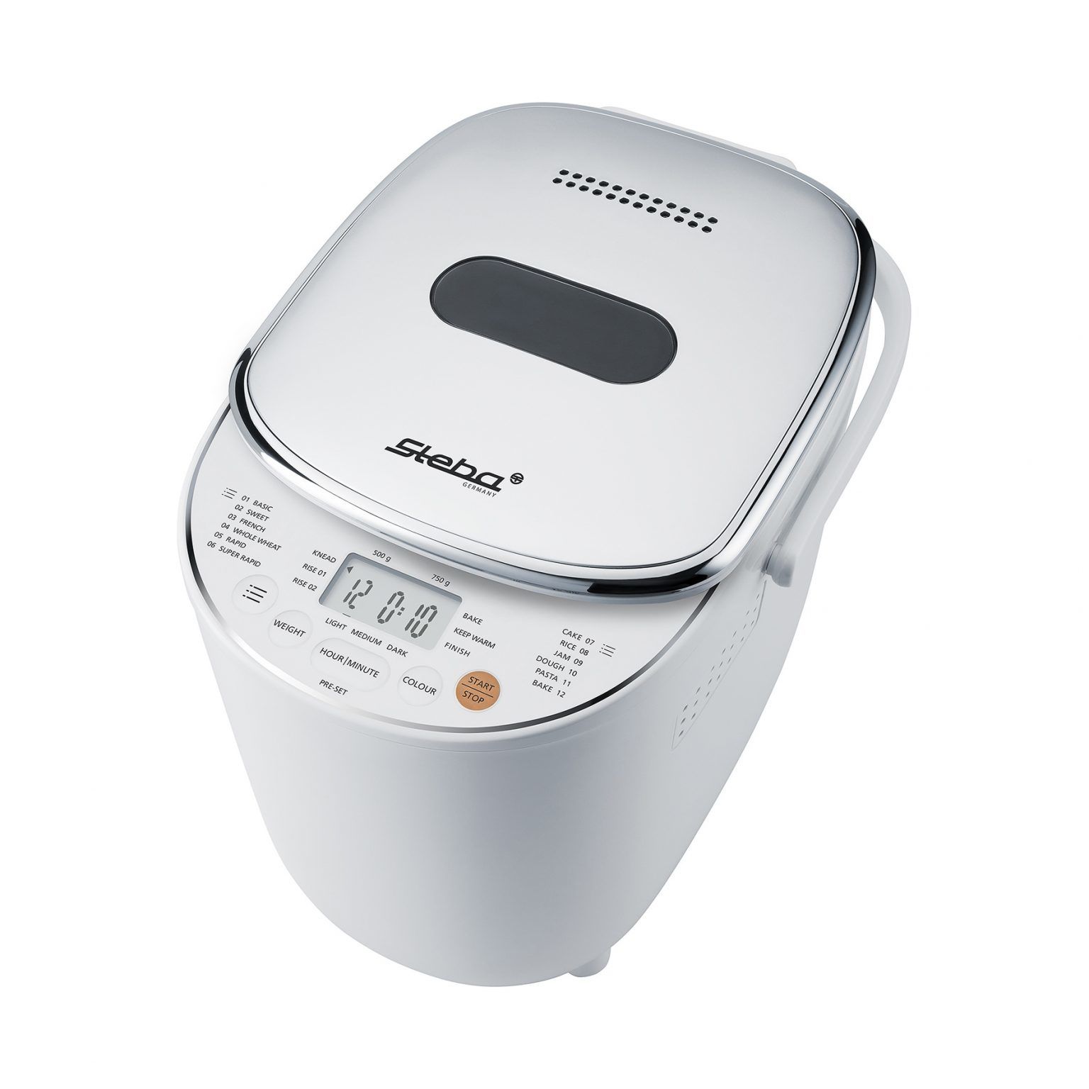 Steba BM 3, 750 g, Fördröjd start timer, Tittfönster, Timer, Kontroll av färg på skorpan, Hålla sig varm funktion, bild 2
