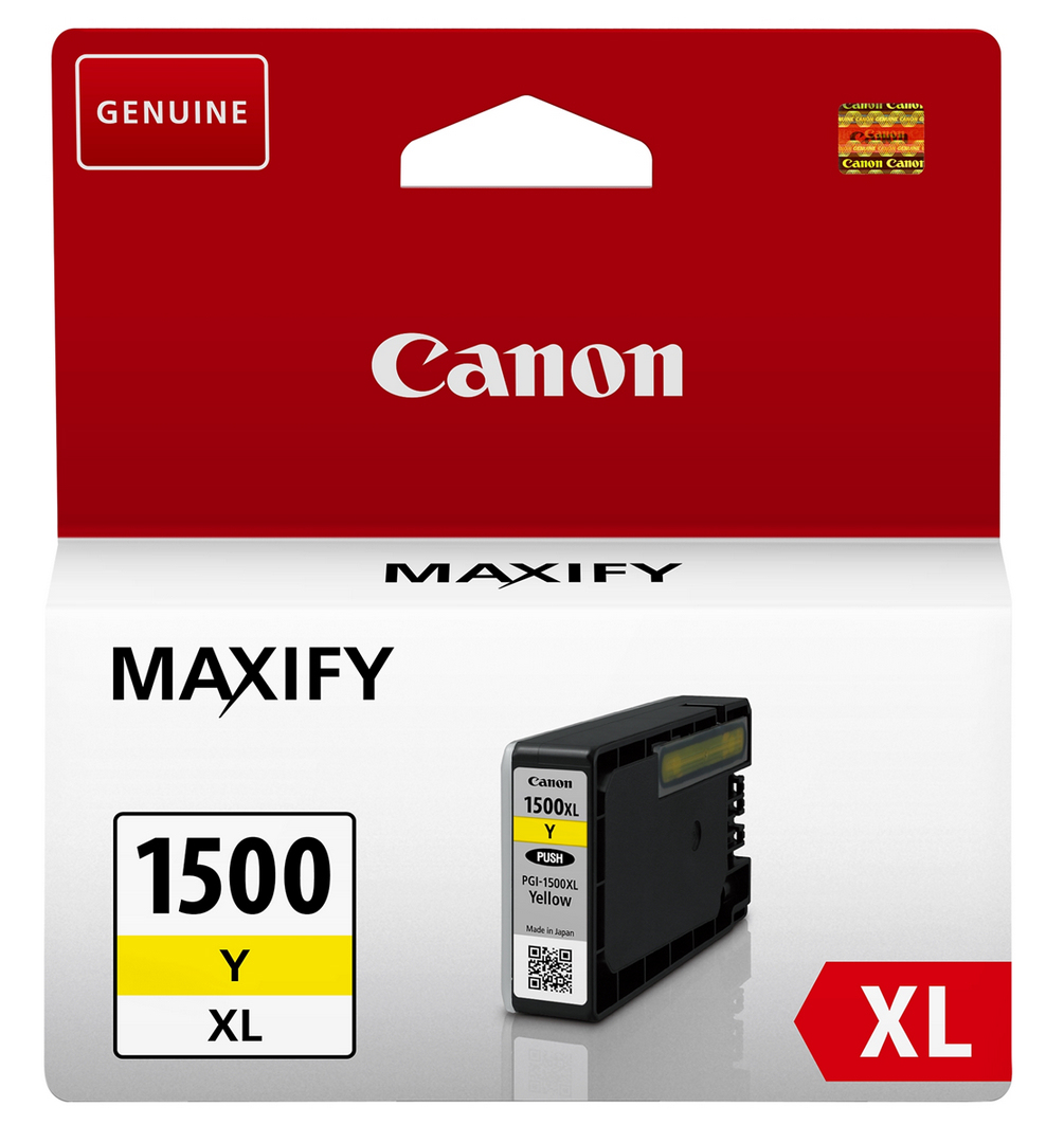 Canon PGI-1500Y XL (gul), bild 3